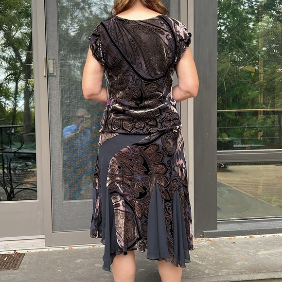 Black and Brown Skirt Set - Picture 3 of 16